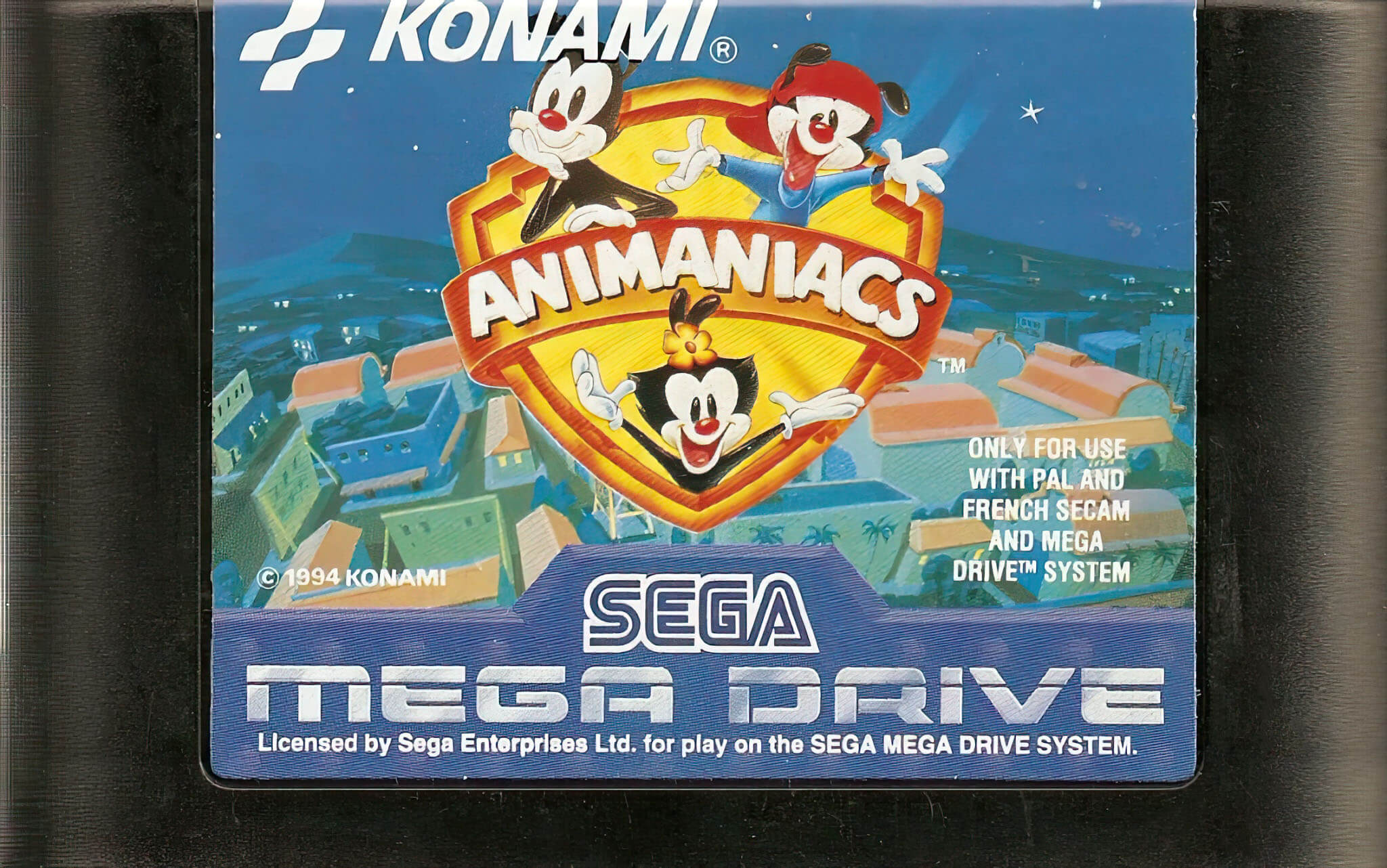 Лицензионный картридж Animaniacs для Mega Drive
